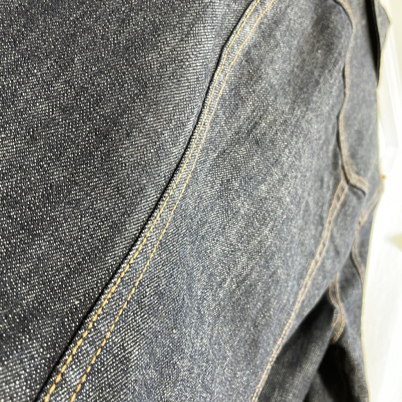 Vintage GAP Stretch Jean Jacket NWOT dark wash - Picture 8 of 16